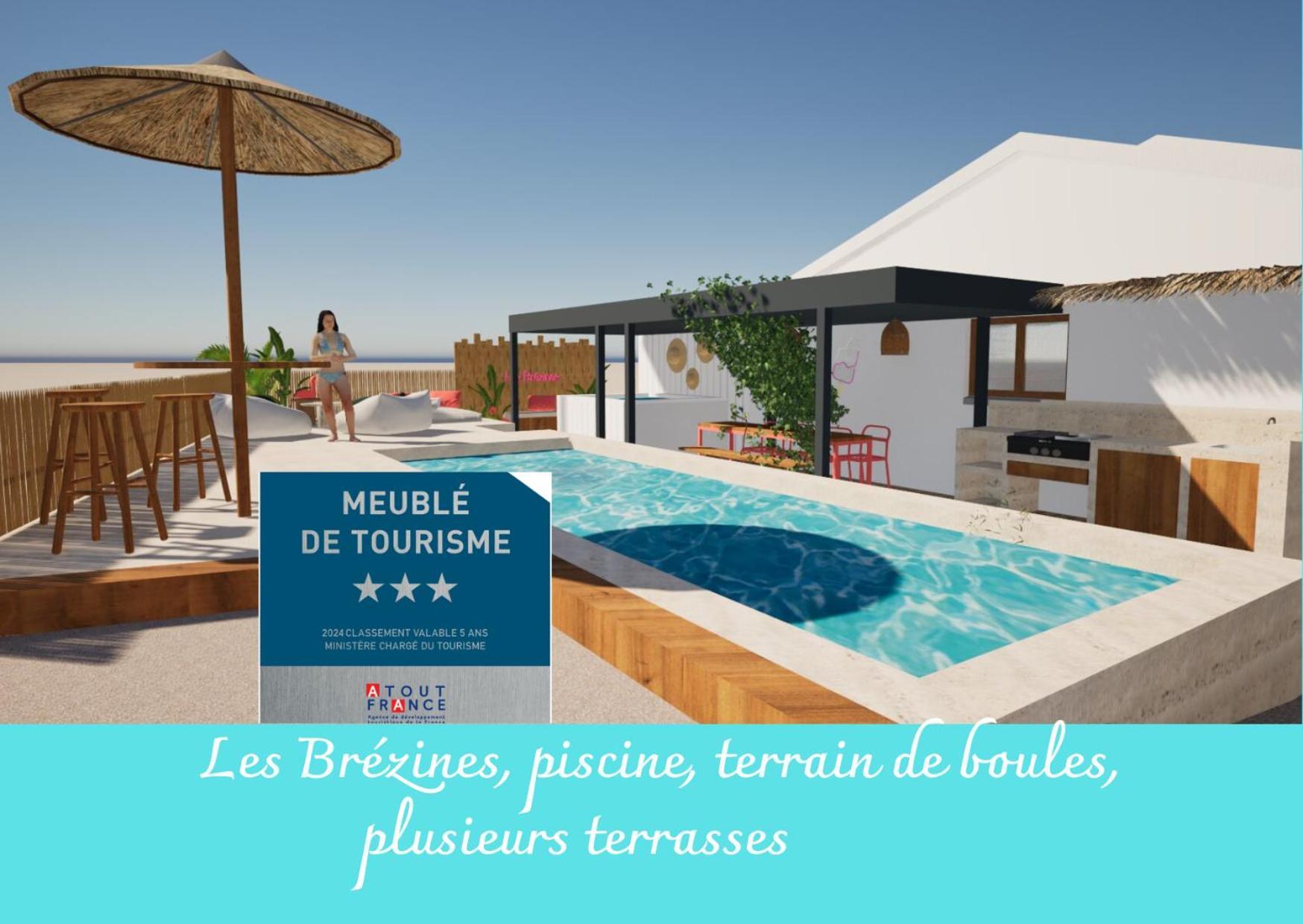 Les Brezines - Maison Clim Terrasse Piscine Au Coeur De Mus Maisoncarreeconciergerie Eksteriør bilde